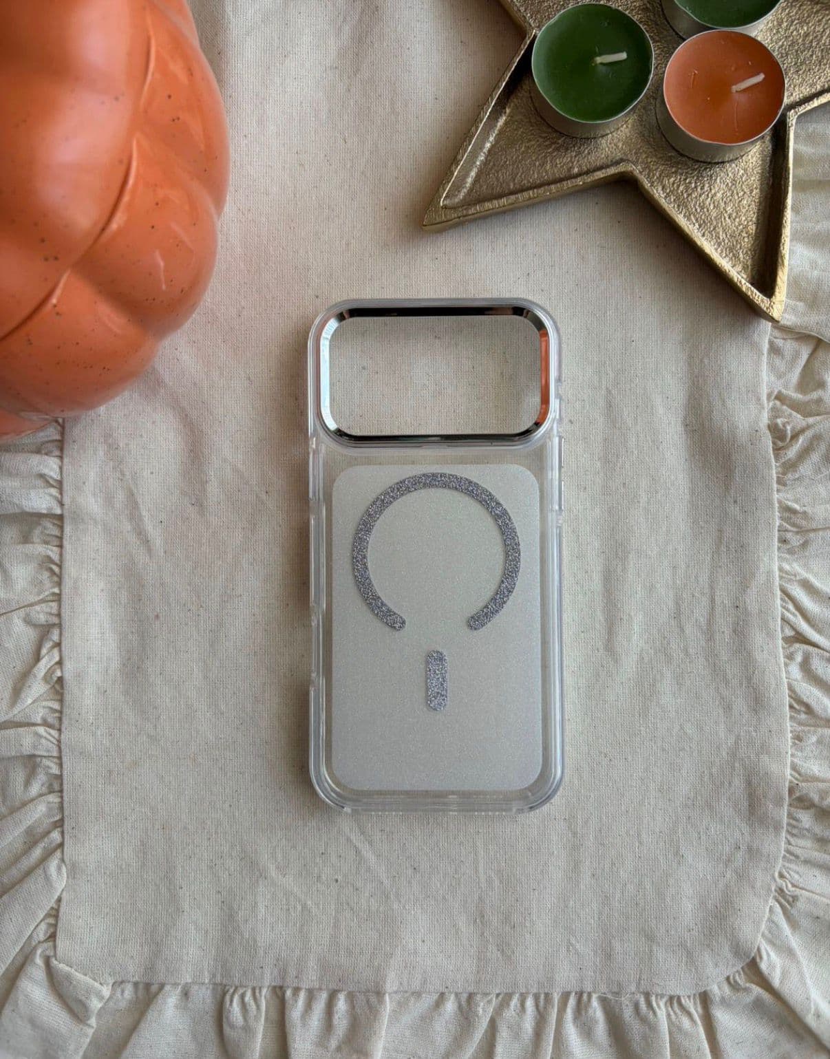 iPhone 15 Pro Şeffaf Silikon